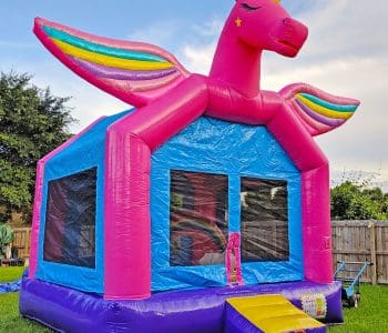 3D Unicorn Bounce House (B6)