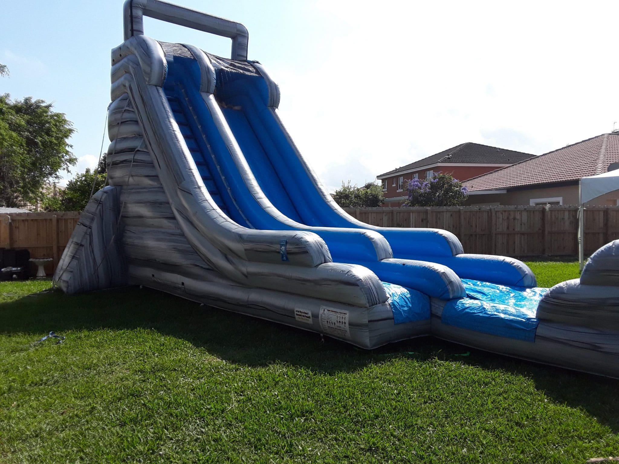 22ft Rapids Water Slide 5 22ft waterslide rental delivered in kendall, FL