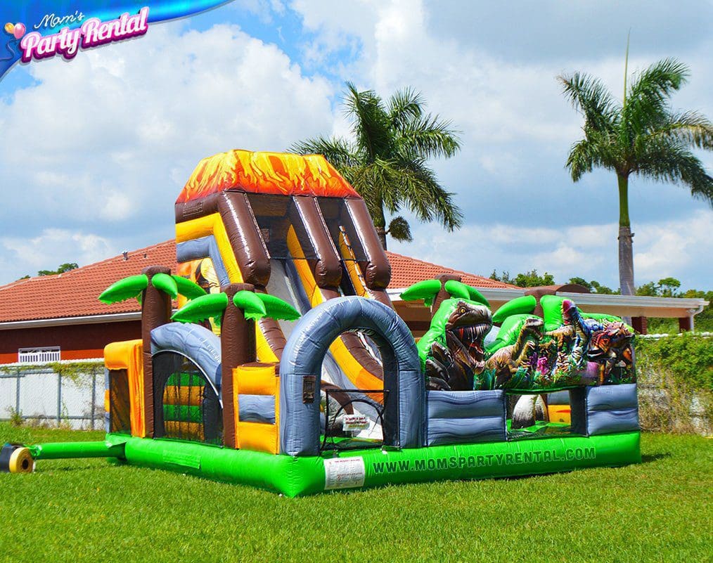 Dinosaur Bounce House & Obstacle (#25) 1 Dinosaur Bounce House & Obstacle (#25)