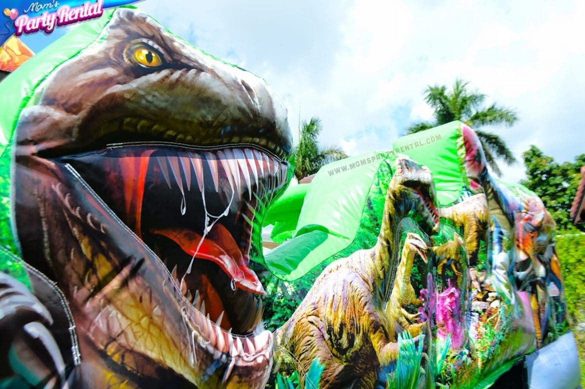 Dinosaur Bounce House & Obstacle (#25) 2 Dinosaur Bounce House & Obstacle (#25) - Image 2