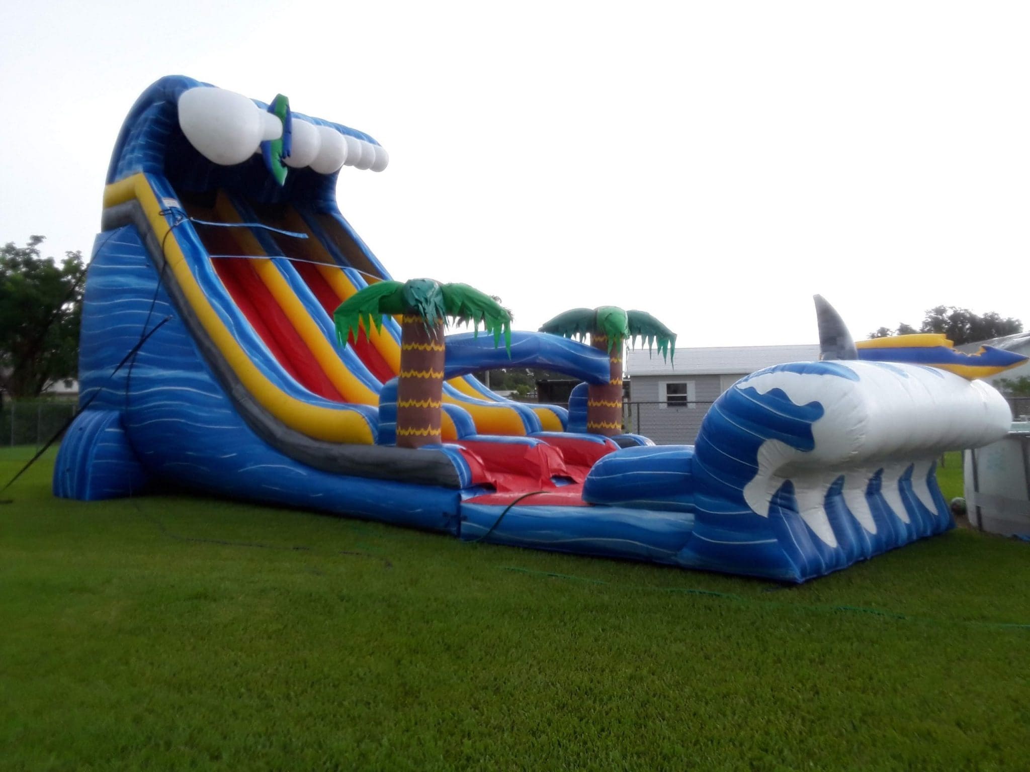 24ft Double-Lane Wild Waves Waterslide (S47) 3 24 ft double lane waterslide in homestead