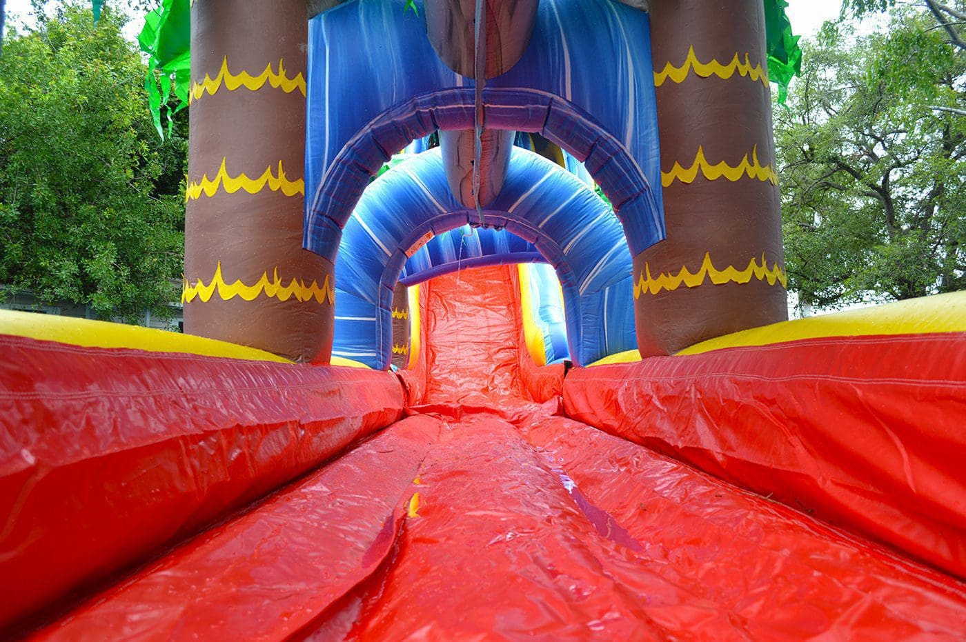 24ft Wild Waves Combo (S46+S51) 4 long waterslide rental
