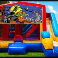 halloween 7in1 bounce house rental