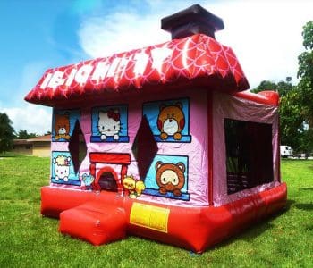 3D Hello Kitty Bounce House (B8)