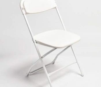 White Folding Chairs (New)