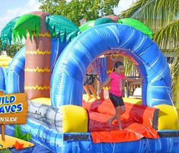 Miami Water Slide Rentals 29 Wild Waves Slip n Slide (S51)