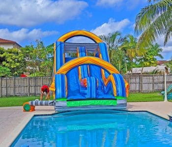 16ft Radical Double-Lane Slide for Pools