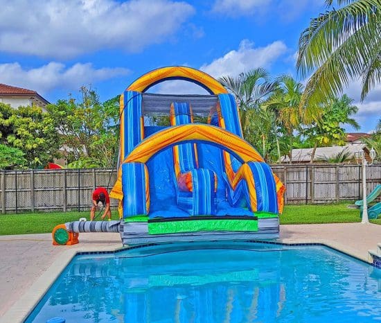 16ft radical run waterslide for pools