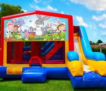 Happy Easter 7in1 Bounce House