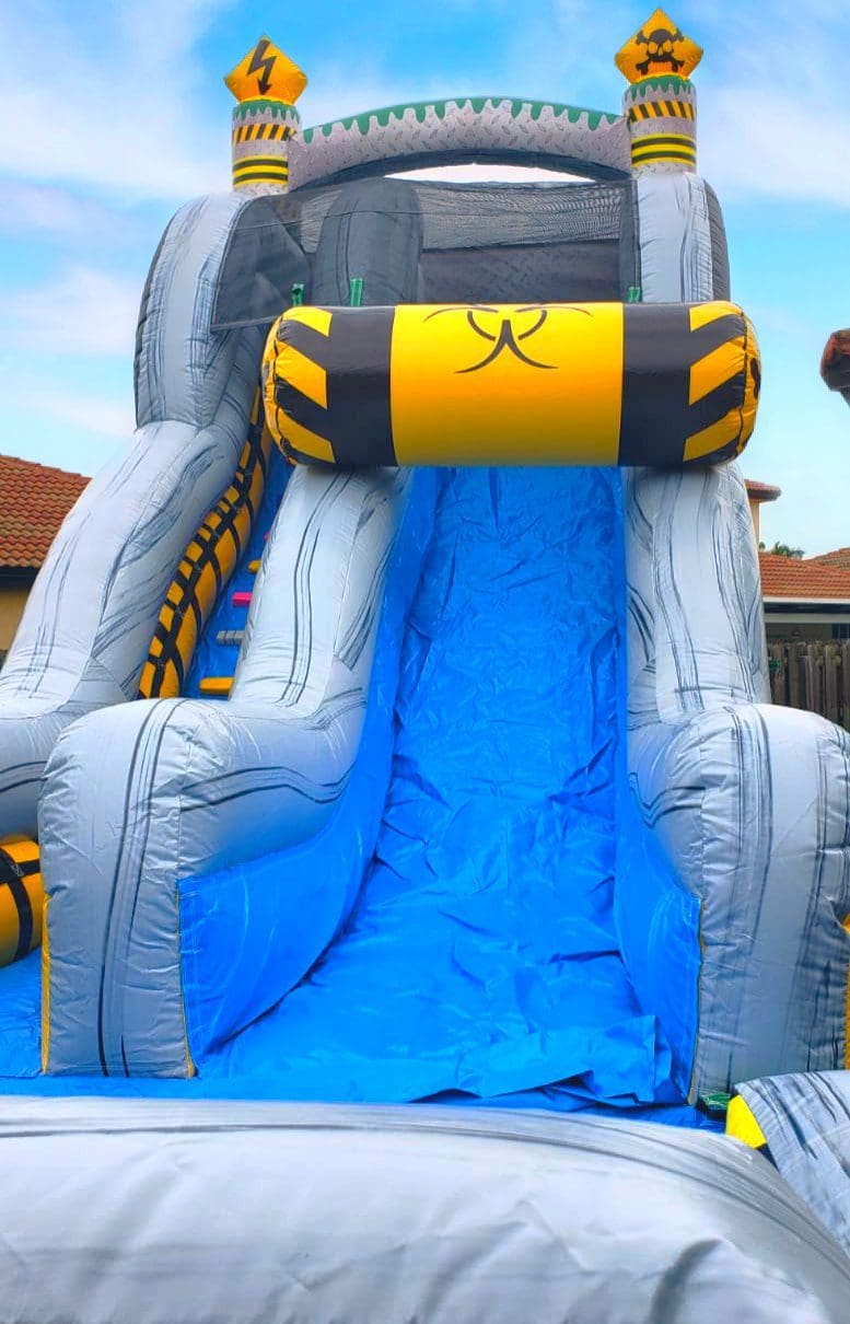 19ft Toxic Water Slide (S35) 4 18ft toxic water slide 2