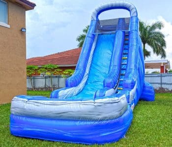 Miami Water Slide Rentals 17 22ft Big Plunge Water Slide (S44)