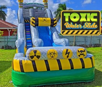 Miami Water Slide Rentals 20 19ft Toxic Water Slide (S35)