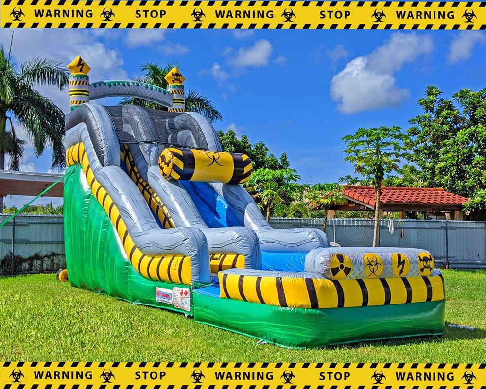 19ft Toxic Water Slide (S35) 2 19ft Toxic Water Slide (S35) - Image 2