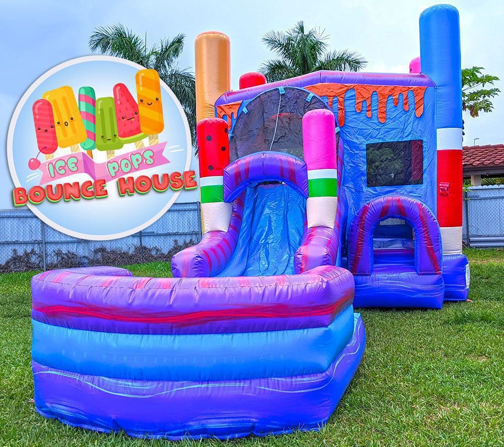 Ice Pops Bounce House & Water Slide (C12) 2 ice-pops-bounce-house-combo-logo