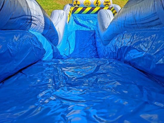 slide and pool from toxic water slide