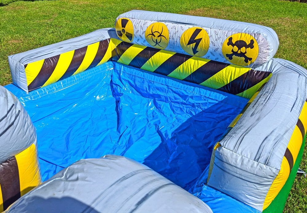 19ft Toxic Water Slide (S35) 6 toxic waterslide pool