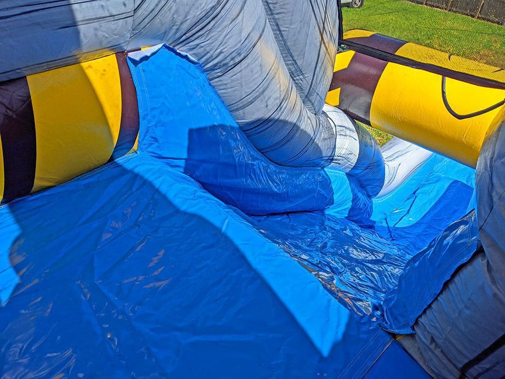 19ft Toxic Water Slide (S35) 10 toxic water slide rental