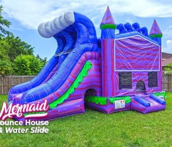 Mermaid Double-Lane Slide XL for Pools (C14)