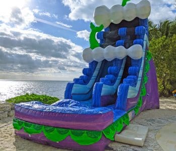 Miami Water Slide Rentals 13 20ft Mermaid Waterslide (S38)