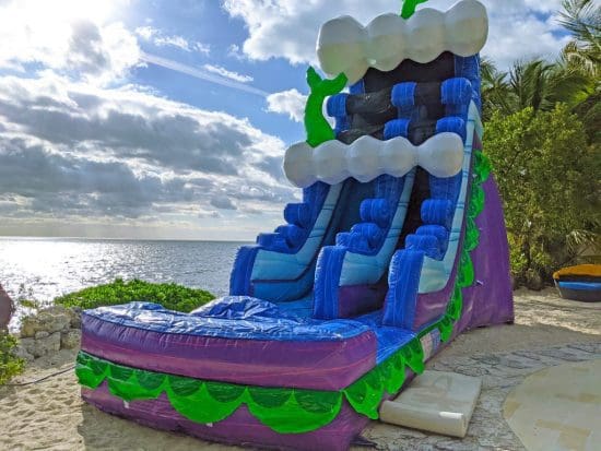 20ft mermaid water slide rental