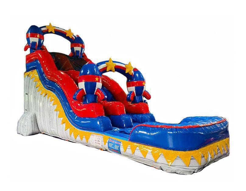20ft Rocket Waterslide (S41) 2 4th of july waterslide rental
