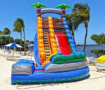 Miami Water Slide Rentals 14 20ft Twister Waterslide (S40)