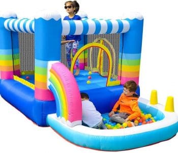 Toddler Rainbow Bounce House