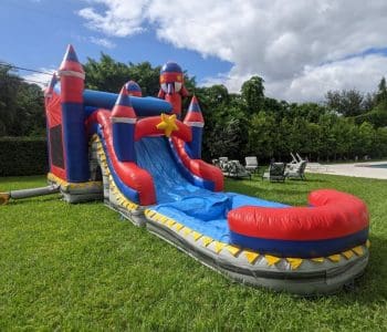 Rocket Bounce House Combo (C21)