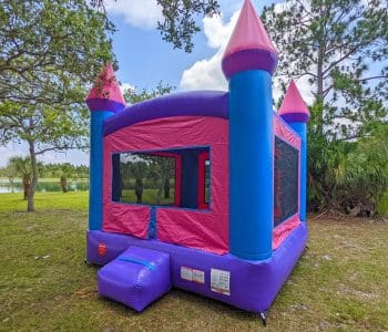 Purple Castle Bounce House (B2)