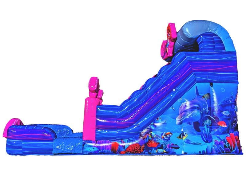 15ft Mermaid 3D Waterslide (S53) 2 15ft Mermaid 3D Waterslide (S53) - Image 2