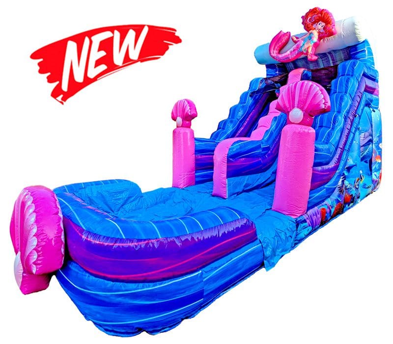 15ft Mermaid 3D Waterslide (S53) 1 15ft Mermaid 3D Waterslide (S53)