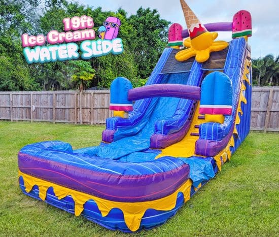 19ft Ice Cream Waterslide (S52) - Image 2
