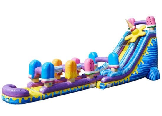 27ft Ice Cream Waterslide Combo (S55+S56) - Image 3