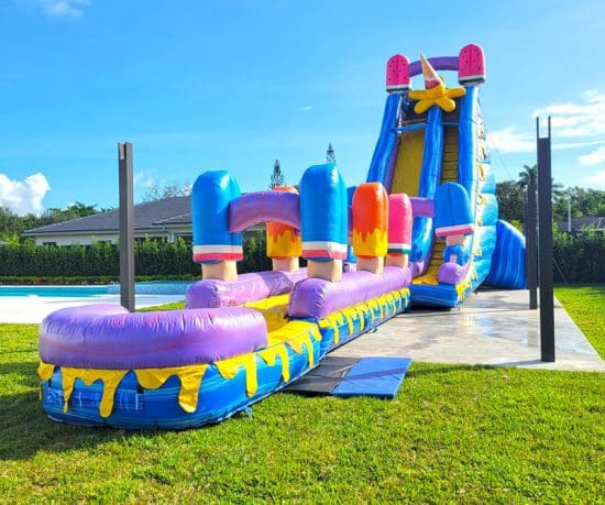 27ft Ice Cream Waterslide Combo (S55+S56)