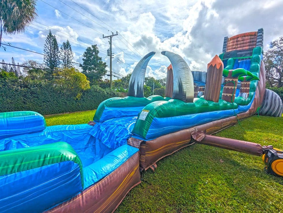 25ft Jurassic Rush Waterslide Combo (58+59) 2 25ft Jurassic Rush Waterslide Combo (58+59) - Image 2