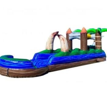 Miami Water Slide Rentals 31 Jurassic Rush Slip n Slide