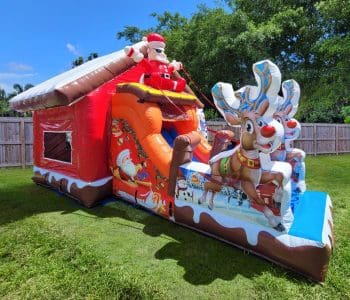 Santa’s Christmas Bounce House Combo