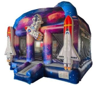 Space Shuttle Bounce House Combo